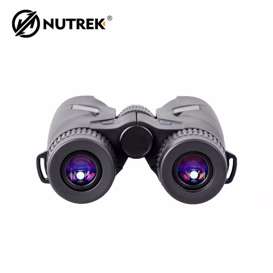 Nutrek Optics 10X42 Binocular Medidor de distancia láser Telémetro para caza de golf